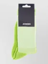 Jacquemus Ribbed Ankle Length Socks With Elastic Cuff