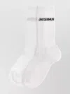 Jacquemus Ribbed Crew Length Socks