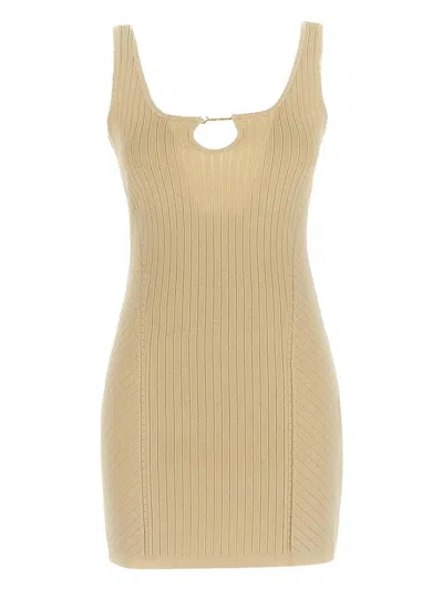 JACQUEMUS JACQUEMUS RIBBED DRESS