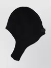 Jacquemus La Capuche Gros Grain Alpaca-blend Balaclava In Black