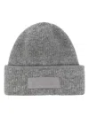 Jacquemus Le Bonnet Gros Grain Wool-blend Beanie In Gray