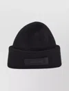 Jacquemus Ribbed Knit Beanie Folded Cuff
