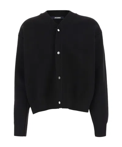 JACQUEMUS JACQUEMUS RIBBED KNIT CARDIGAN