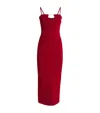 Jacquemus Red La Casa 'la Robe Sierra Bretelles' Midi Dress In Red