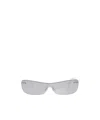 Jacquemus Rimless Sunglasses In Gray