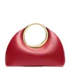 Jacquemus Le Petit Calino Ring Leather Top-handle Bag In Red