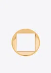 Jacquemus The Rond Circle Bracelet In Gold