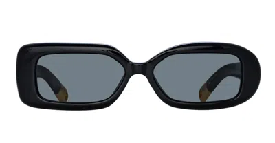 JACQUEMUS ROND CARRE - BLACK SUNGLASSES