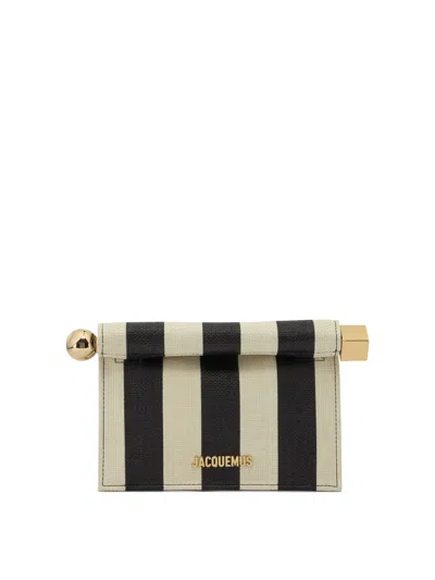 Jacquemus Rond Carré Clutches Black