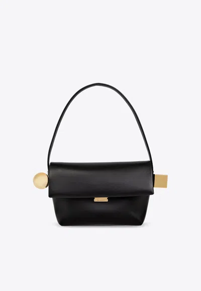 JACQUEMUS ROND CARRÉ FOLDED SHOULDER BAG