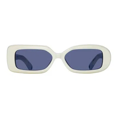 Jacquemus Carre Retro Round Acetate Sunglasses In Multi