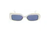 JACQUEMUS JACQUEMUS ROND CARRE GEOMETRIC FRAME SUNGLASSES