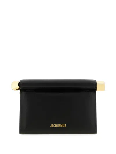 Jacquemus The Rond Carré Bag In Black