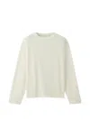Jacquemus Long-sleeved T-shirt In White