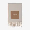 Jacquemus Rond Carré Scarf In Brown