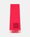 JACQUEMUS ROND CARRE WOOL SCARF