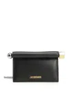 Jacquemus Rond Clutch Bag In Black