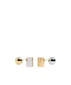 Jacquemus Les Boucles Perlina In Yellow