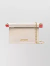 Jacquemus Round Square Chain Strap Clutch Bag