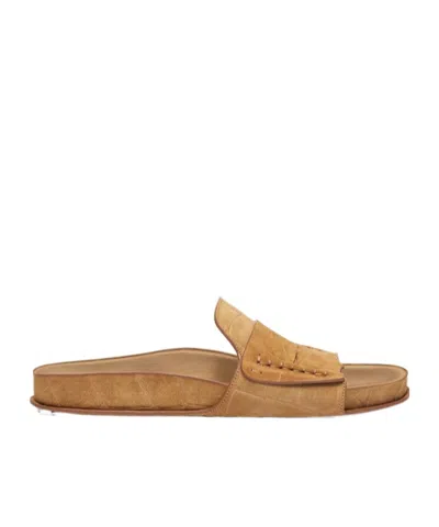 JACQUEMUS ROUND HEAD SLIPPERS