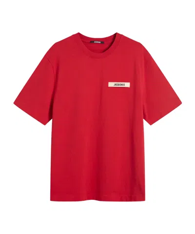 JACQUEMUS ROUND NECK SHORT SLEEVE T-SHIRT