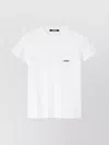 Jacquemus Relaxed-fit Cotton T-shirt With Subtle Logo In White