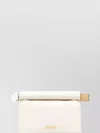 Jacquemus La Petite Natural Pochette Golden Logo