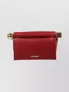 Jacquemus Round Square Clutch Bag Top Handle