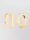 Jacquemus Round Square Hoop Earrings