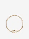 Jacquemus Circle And Square Choker In Linked Chain