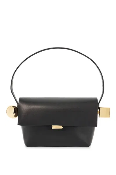 JACQUEMUS ROUND SQUARE SHOULDER BAG