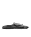 Jacquemus Leather Mocassin Sandal