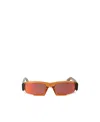 Jacquemus Rounded Frame Sunglasses In Multicolor