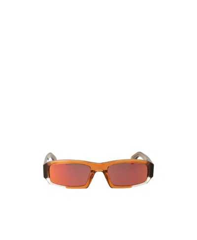 JACQUEMUS ROUNDED FRAME SUNGLASSES