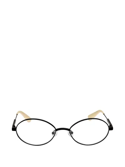 Jacquemus Round-frame Glasses In Black