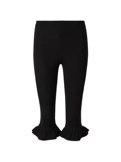 Jacquemus Ruffled Hem Viscose Bermuda Shorts In Multi
