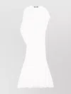 Jacquemus Salerno Midi Dress With Asymmetric Back Opening