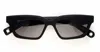 Jacquemus Salon - Matte Black / Grey Lens Sunglasses In Black