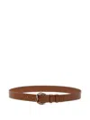 Jacquemus Le Ceinture Salon Leather Belt In Brown