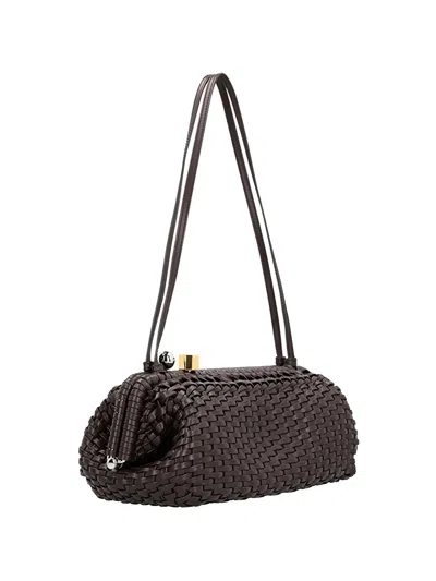 Jacquemus Salon Clutch Bag In Brown