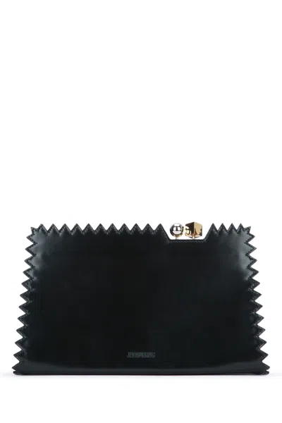 Jacquemus Salon Clutch In Black