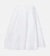 Jacquemus Salon Skirt In White