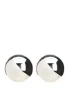 Jacquemus Salon Silver-colored Earrings With Snap Closure And Shiny Finish In Copper Woman