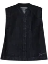 Jacquemus Gilet Salon Ne-nîmes In Blue