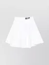 Jacquemus Salon Skirt A-line Silhouette High-waisted Midi In White
