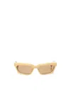Jacquemus Salon Sunglasses In Yellow