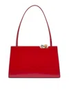 Jacquemus Salone Tote Bag In Red Leather In Red