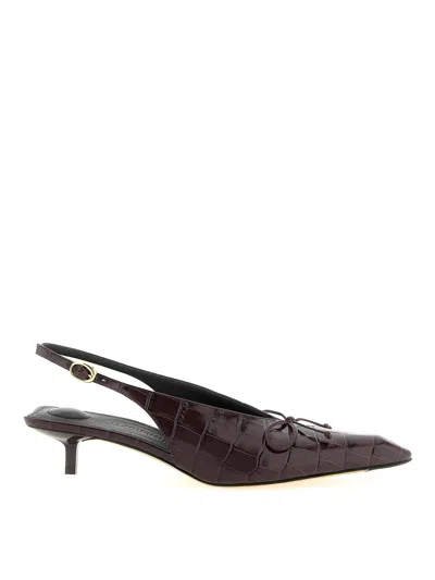 Jacquemus Sandalias - Burdeos In Burgundy