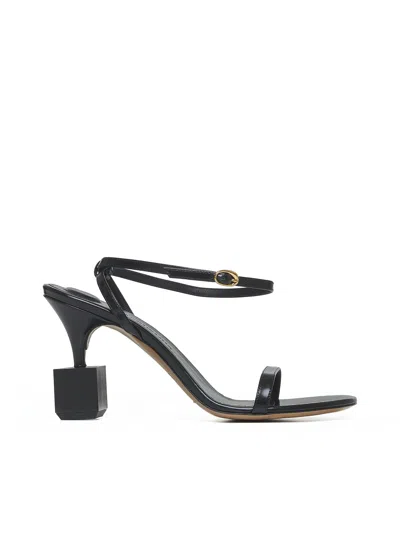 Jacquemus Sandals In Black