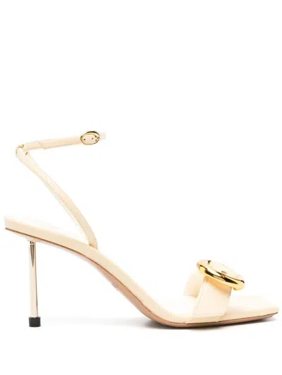 Jacquemus Sandals In Ivory